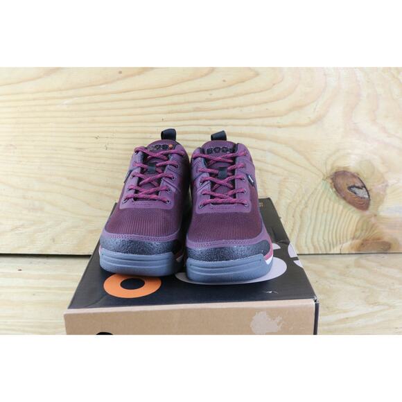 New Bogs Shoes Womens 6.5 Purple Plume Shale Composite Toe ESD Work Shoes - Picture 2 of 5